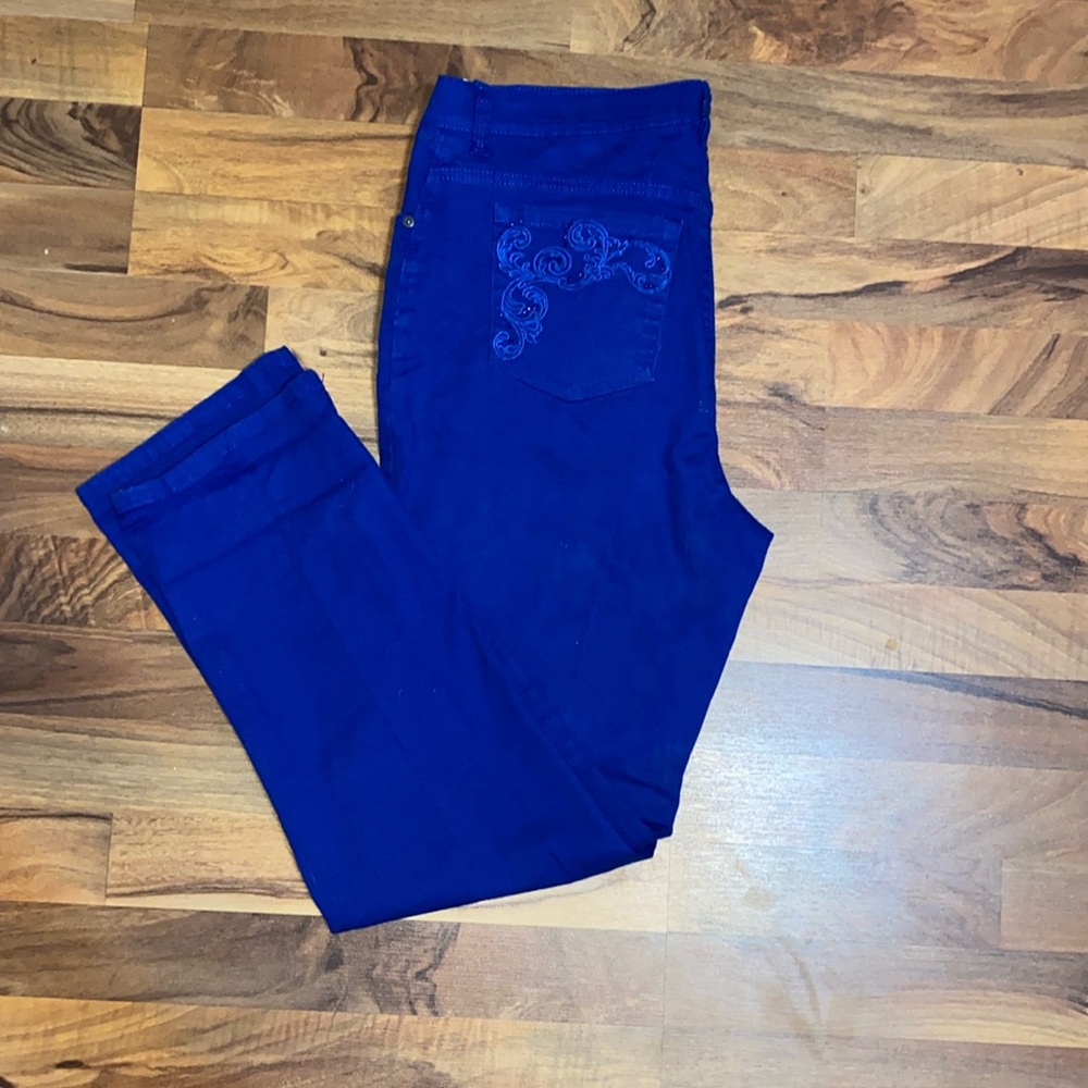 Gloria Vanderbilt Amanda 12 Royal Blue-jeans